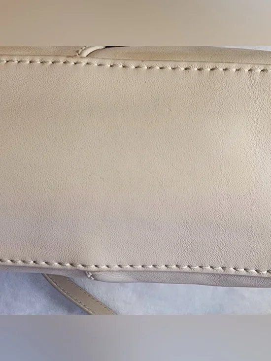 RADLEY LONDON Cream Leather Crossbody with Tan Accents - Picture 16 of 16
